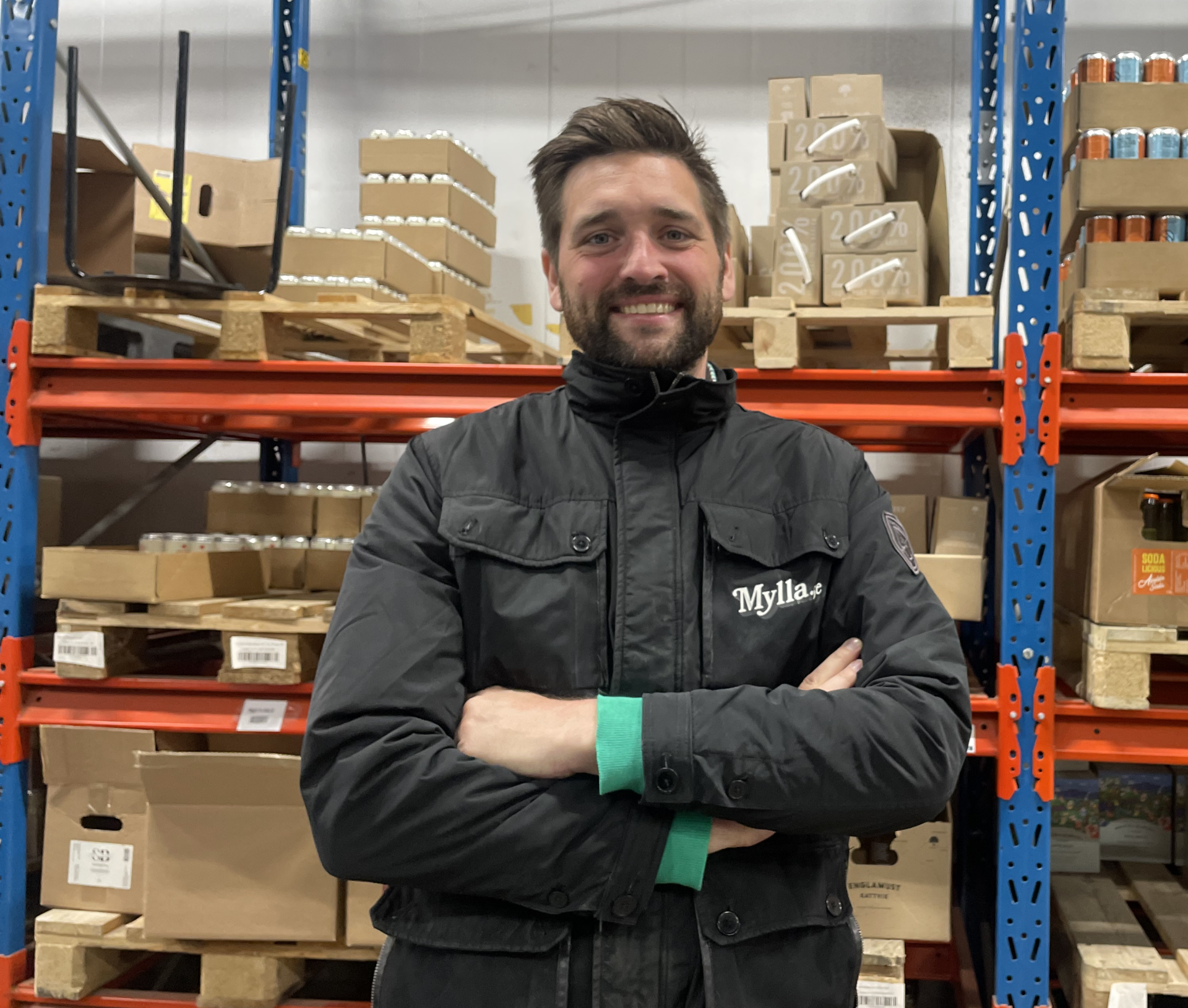 Mylla lager porträtt grundare connect syd